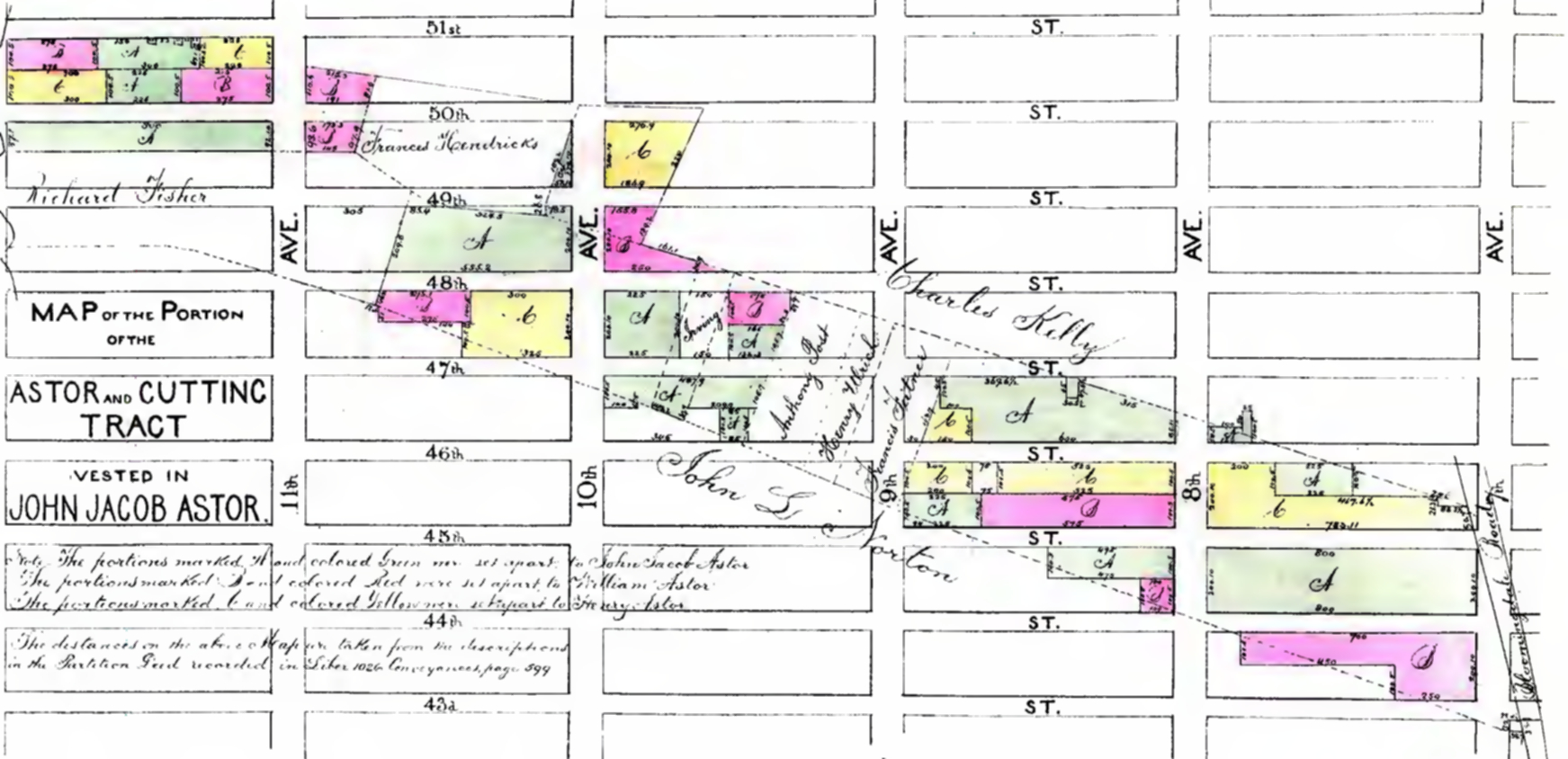 Astor Tract, Divided