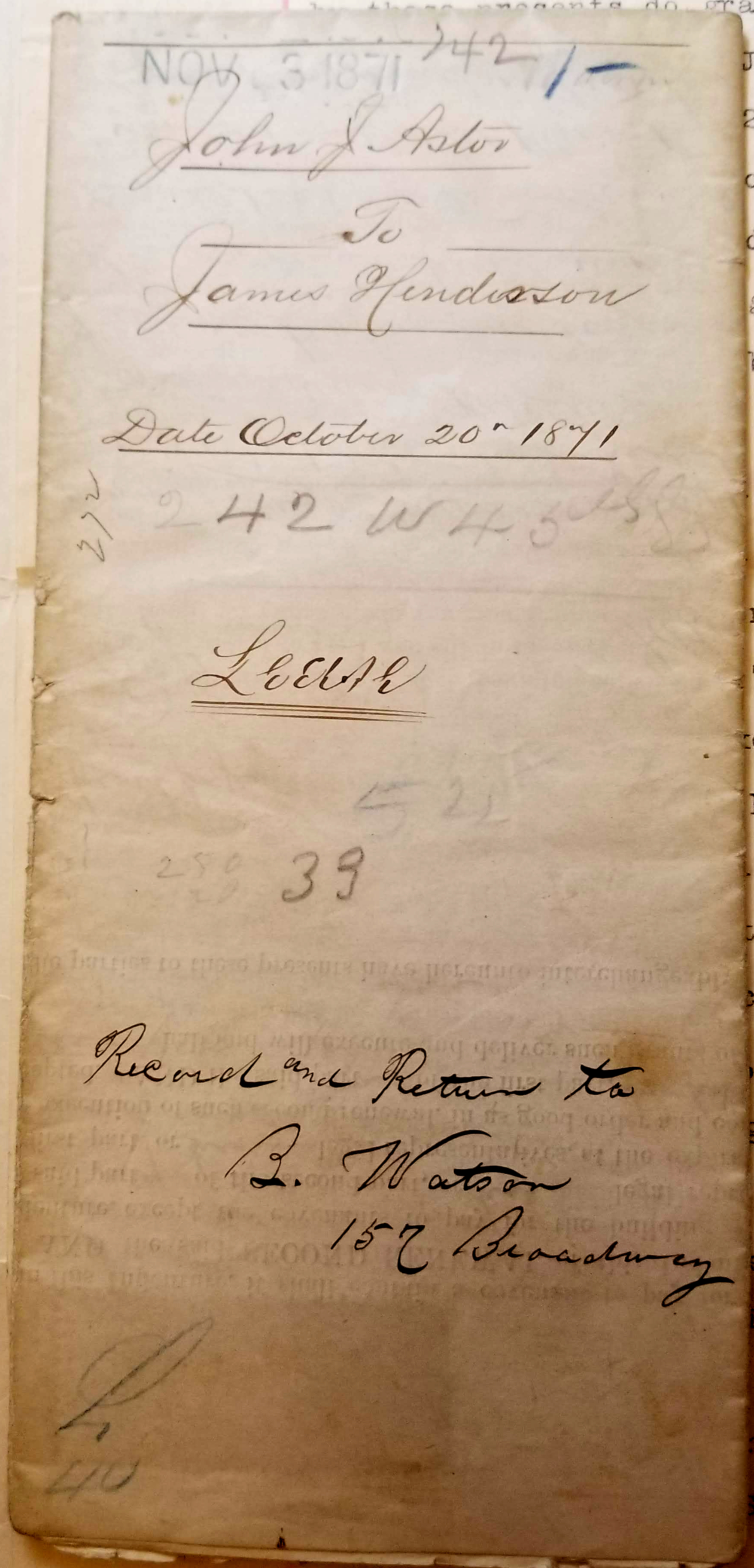 Henderson Lease