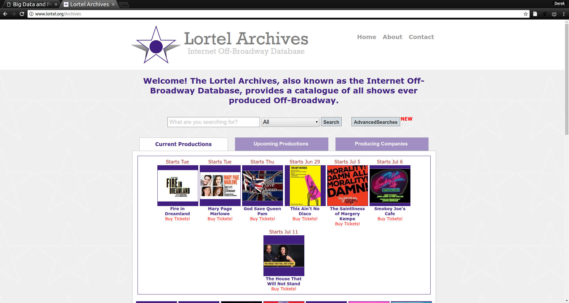 Lortel Archive